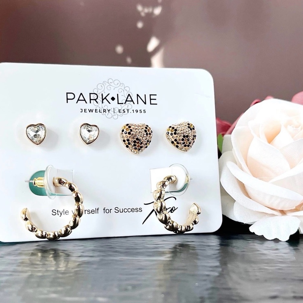 Park Lane Fierce heart Earring Set - Picture 5 of 13